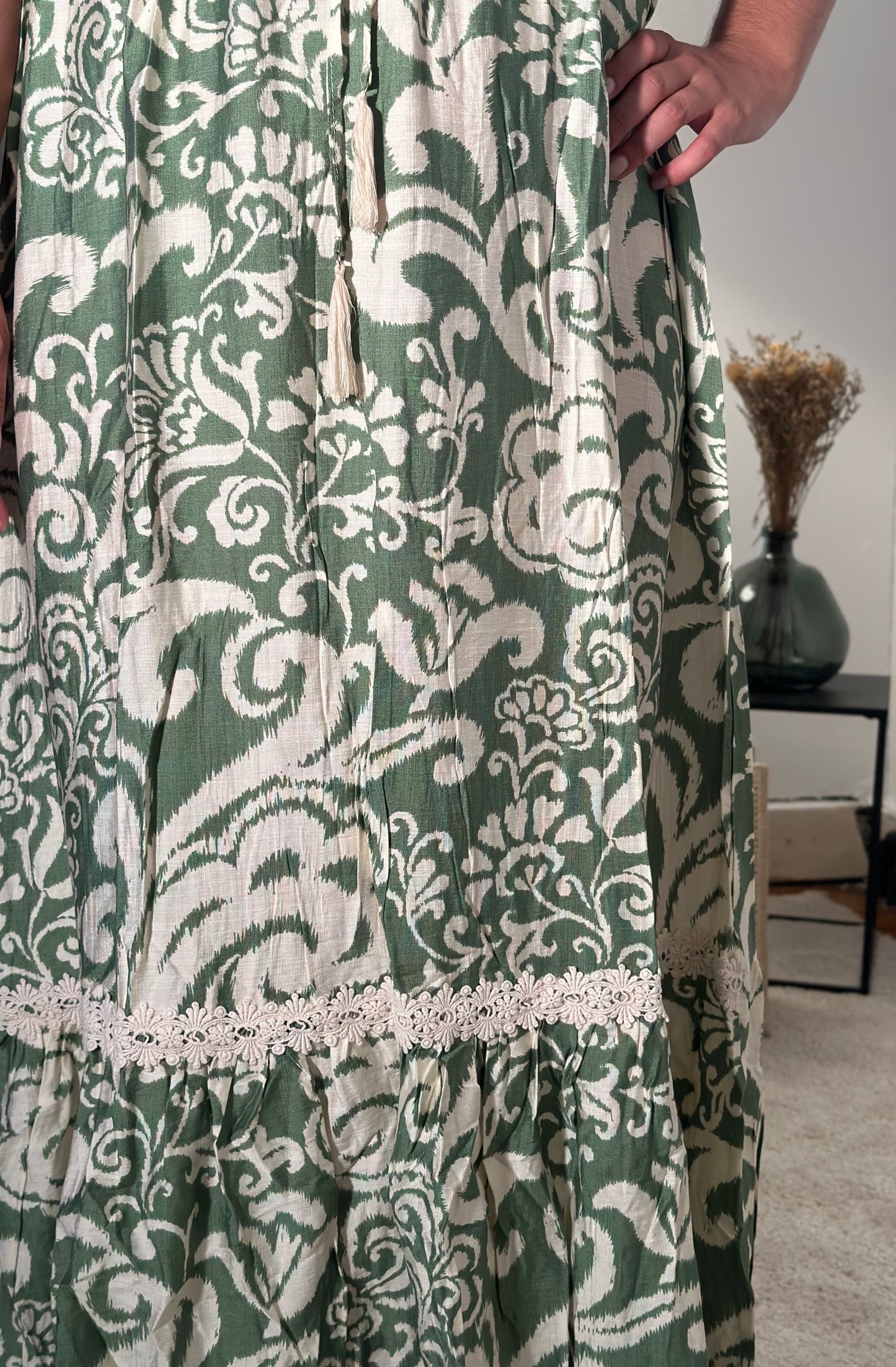 Robe Sophie vert