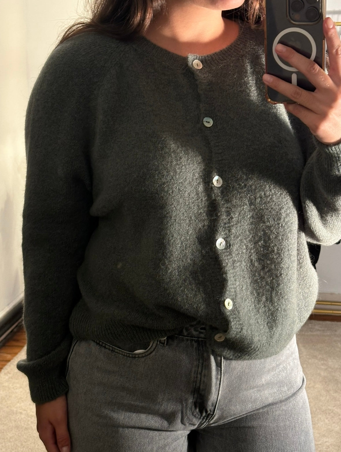 Gilet Philippine Olive