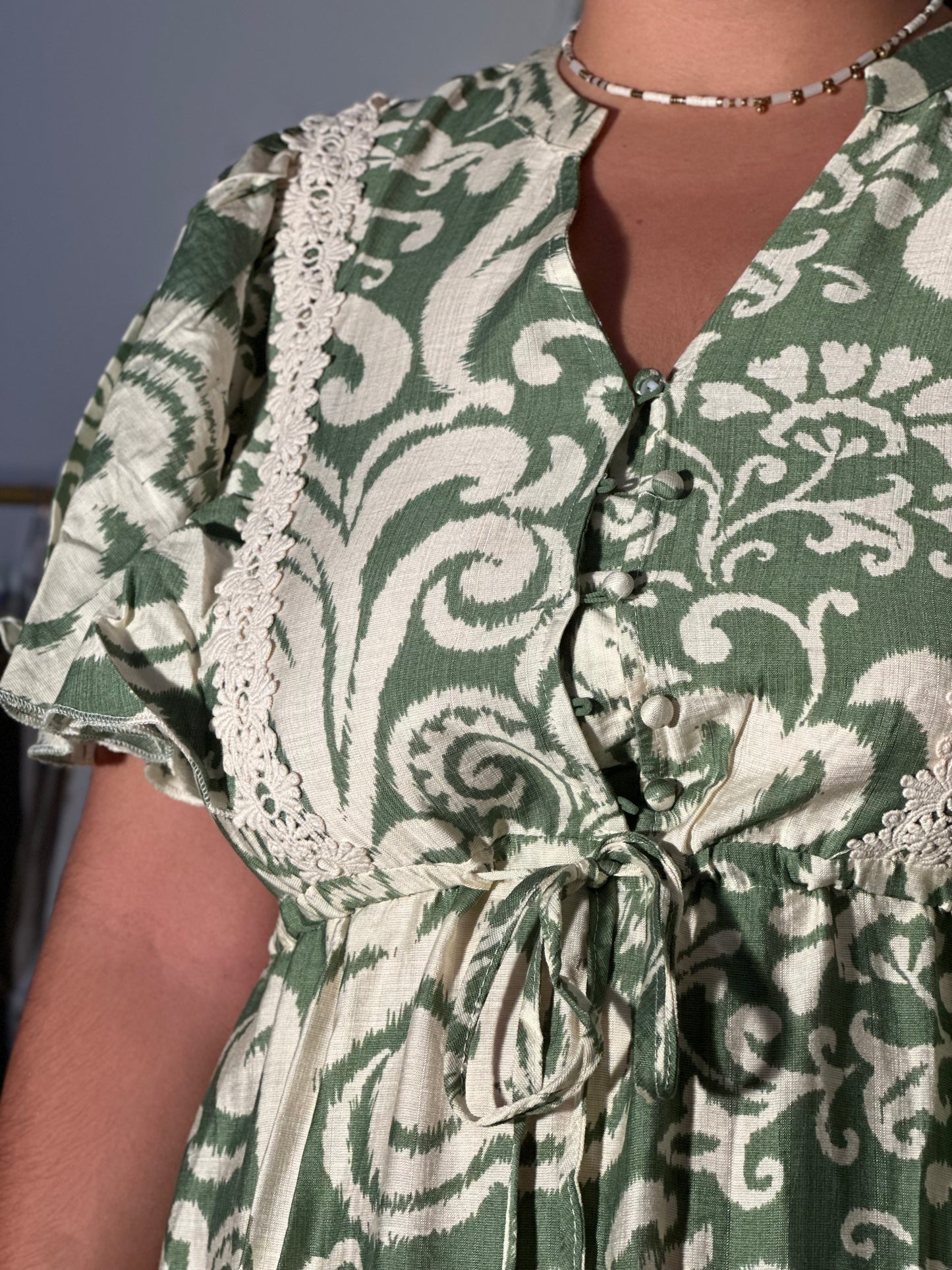 Robe Sophie vert