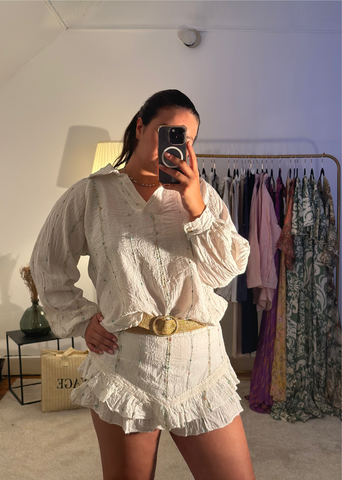 Ensemble Marie blanc