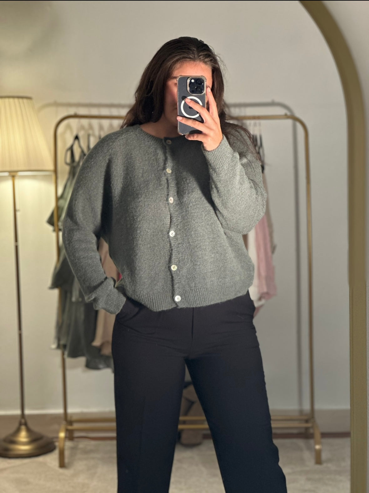 Gilet Philippine Olive