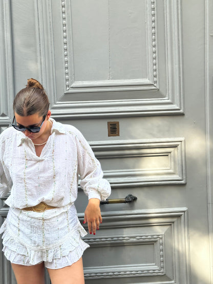 Ensemble Marie blanc