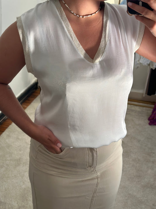 T-shirt Charline blanc