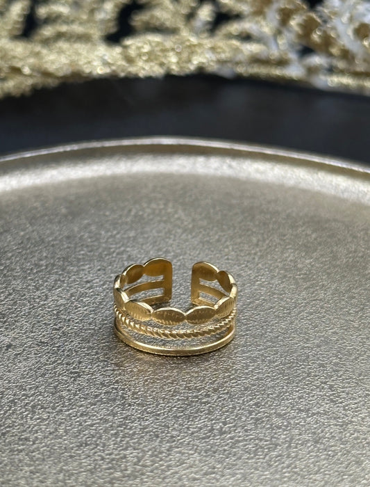 Bague Doré 4
