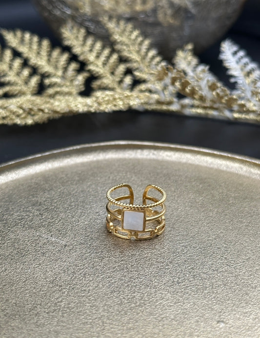 Bague Doré 7