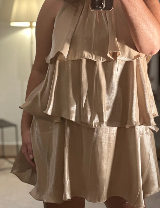 Robe Ana taupe