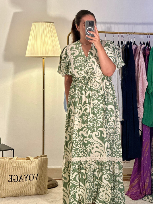 Robe Sophie vert