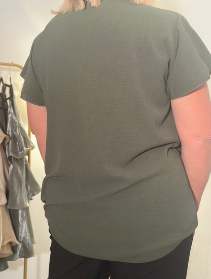 Blouse Maryne Kaki