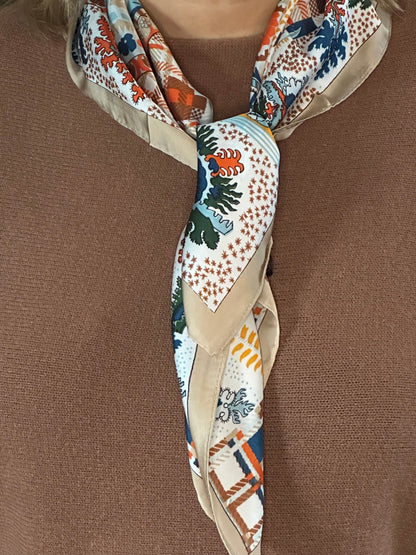 Foulard Margaux beige